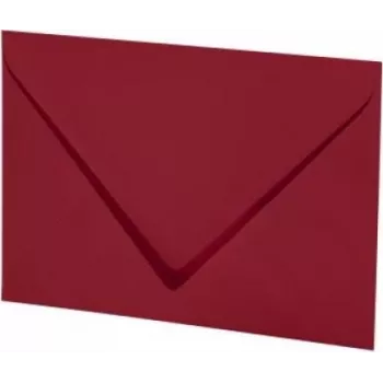 Artoz Papier Mosaic sobres DIN B6 sin ventana burdeos engomado pack de 20