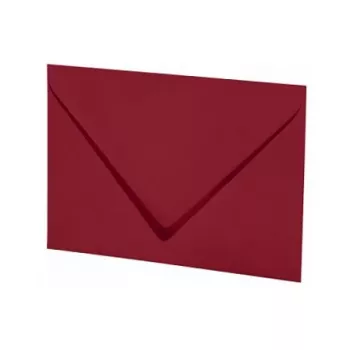 Artoz Papier Mosaic sobres DIN B6 sin ventana burdeos engomado pack de 20