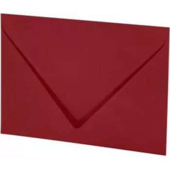 Artoz Papier Mosaic sobres DIN B6 sin ventana rojo fuego engomado 20 uds.