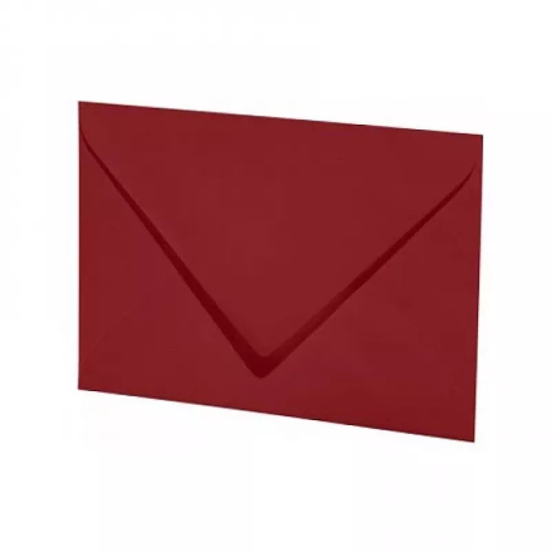 Artoz Papier Mosaic sobres DIN B6 sin ventana rojo fuego engomado 20 uds.