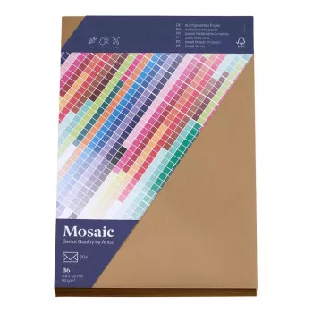 Artoz Papier Mosaic sobres DIN B6 sin ventana natural engomado 20 uds.