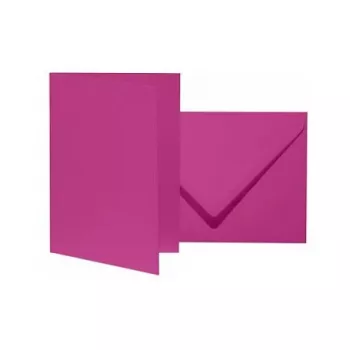 Artoz Papier 10 tarjetas plegadas con sobres Mosaic DIN B6