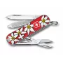 Victorinox Classic SD Printed navaja, diseño Edelweiss, 58 mm, rojo (0.6223.840)