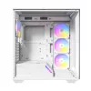 Antec Constellation Series C3 ARGB caja Mid Tower ATX con ventana lateral de cristal templado, blanca