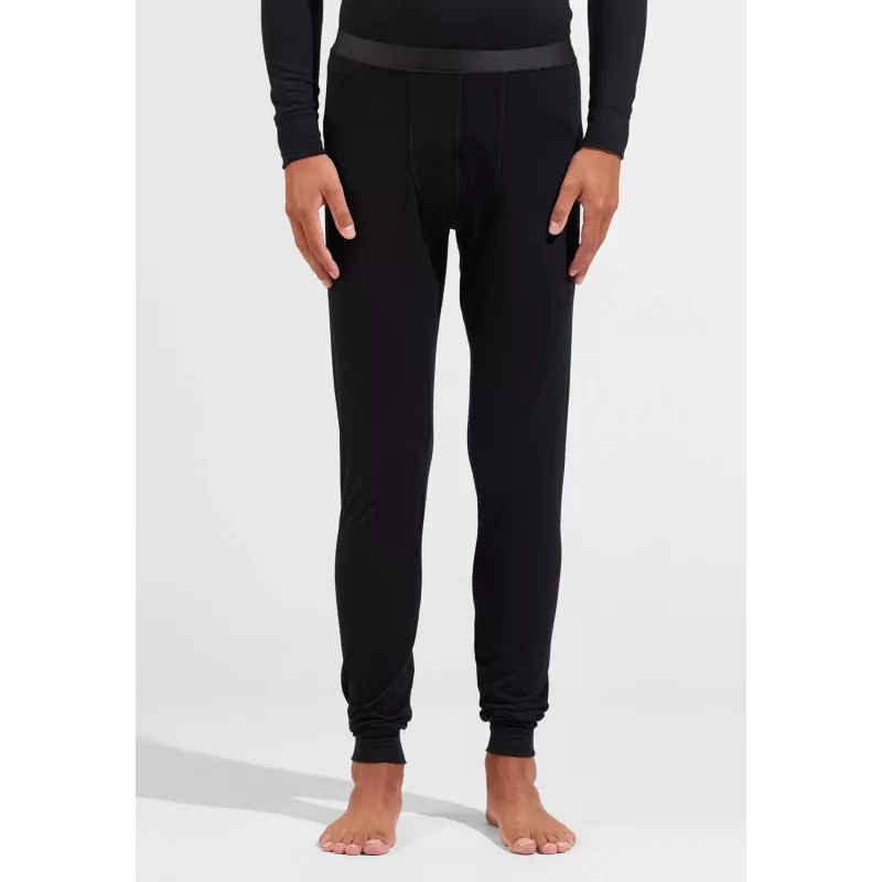 Pantalón térmico Odlo Merino 200 BL Bottom largo - negro, XXL