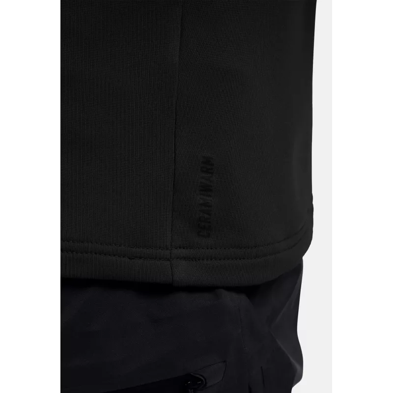 Capa intermedia Odlo Essential Light Mid Layer 1/2 Zip - negro - talla L