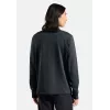 Odlo Grid Fleece Mid Layer Full Zip Jacket - Black Melange, talla L