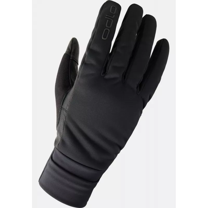 Odlo Nordic Warm Gloves Full Finger - negro, talla XL