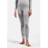Odlo Active Warm X Pow BL Bottom pantalón largo de capa base - gris plata, talla S