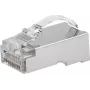 ROLINE Conector macho RJ45 Easy Passthrough Cat.6/6A STP pack de 10