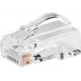 ROLINE Conector macho RJ45 Easy Passthrough Cat.6/6A UTP pack de 10