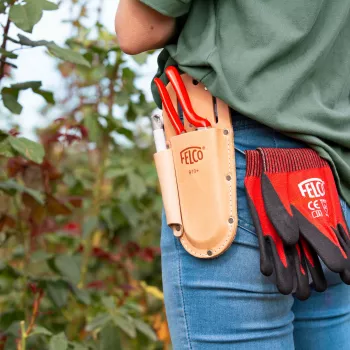 Funda de cuero FELCO 910+ para tijeras de jardín