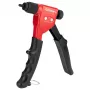 Arrow RNT1K remachadora de tuercas - remachadora manual de tuercas con 6 mandriles y boquillas, M4-M6, 10-24 a 5/16-18, construcción de acero macizo, empuñadura ergonómica, maletín de plástico