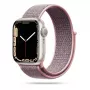 TECH-PROTECT Nylon correa Sport Loop para Apple Watch 4 / 5 / 6 / 7 / 8 / SE (38 / 40 / 41 mm) Pink Sand