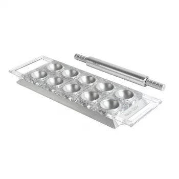 Marcato Ravioli Tablet plateado molde para raviolis (RT-ARG)