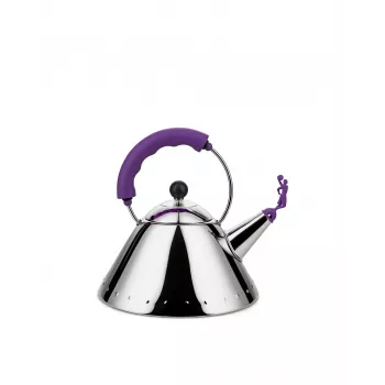 Hervidor de fogón Alessi 9093 VA 2L acero inoxidable pulido espejo