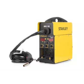 STANLEY MIG-160 Soldador inverter MIG/MAG 160A sin gas hilo tubular