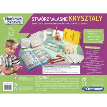 Clementoni Science & Play Kit de Cultivo de Cristales - Cultiva tus propios cristales
