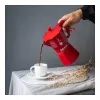 Cafetera de espresso para fogón Bialetti Moka Exclusive 3 tazas roja (9055)