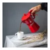 Cafetera de espresso para fogón Bialetti MOKA EXCLUSIVE 6TZ roja (9056)