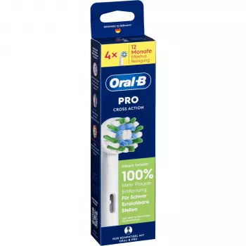 Oral-B Pro CrossAction recambios de cepillo 4 uds. (015370)