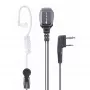 Midland MA 31LK Pro auricular con cable con tubo acústico - negro/transparente