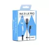 Midland MA 31LK Pro auricular con cable con tubo acústico - negro/transparente