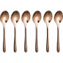 Sambonet Taste PVD 6 cucharillas de café - oro