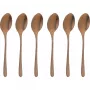 Sambonet Taste PVD Juego de 6 cucharillas de café cobre antiguo