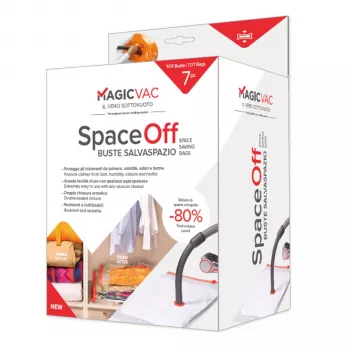 MagicVac Set de bolsas de vacío para ropa Space-Off 6 piezas