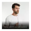 SBS TEINEARKL Auricular in-ear con micrófono - Negro - Con cable - Cable de 1,2 m - Jack 3,5 mm - Llamadas y música