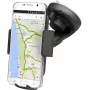 SBS Soporte universal 6 para móvil en el coche - Soporte pasivo con ventosa para smartphones - Negro