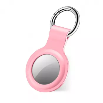 SBS Funda de silicona para Apple AirTag Rosa
