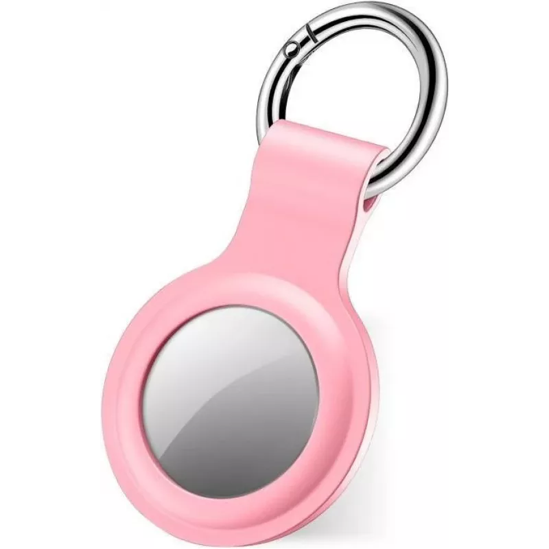 SBS Funda de silicona para Apple AirTag Rosa