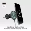 SBS MagSafe Cargador inalámbrico magnético para coche 15W - Negro