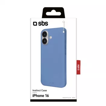 Funda SBS Instinct para iPhone 16 azul