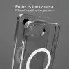 SBS Extreme Mag Funda D3O MagSafe para iPhone 16e/17e - Transparente
