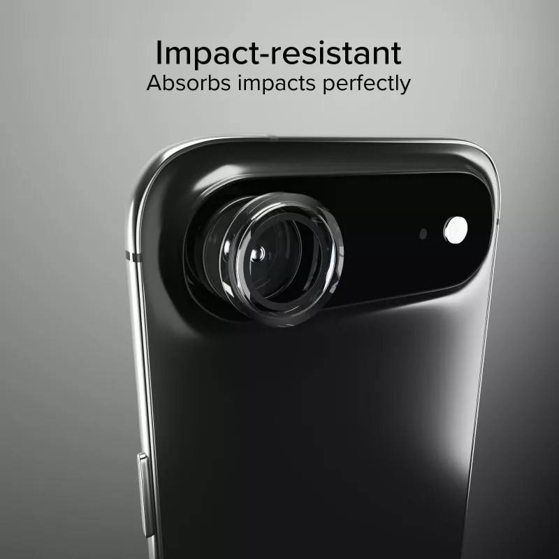 SBS protector de lente de cámara de cristal con tecnología D3O para iPhone 17 Air