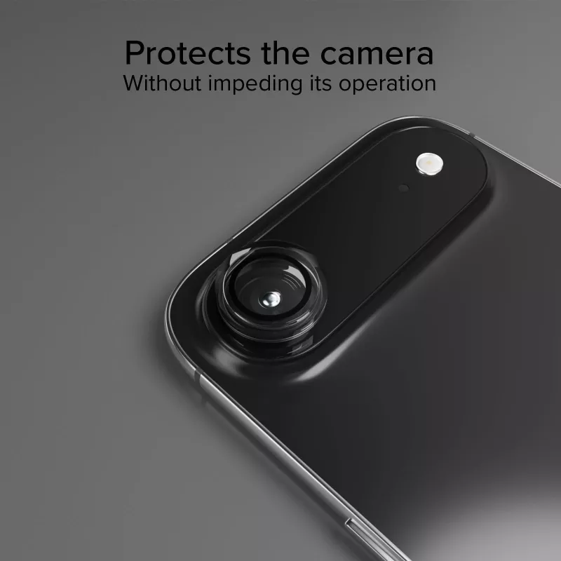 SBS protector de lente de cámara de cristal con tecnología D3O para iPhone 17 Air