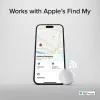 SBS Track My Circle rastreador compatible con Apple Find My - pack de 4 - Blanco