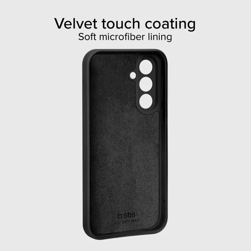 SBS Instinct Mag funda para Samsung Galaxy S26, Negro, compatible con MagSafe