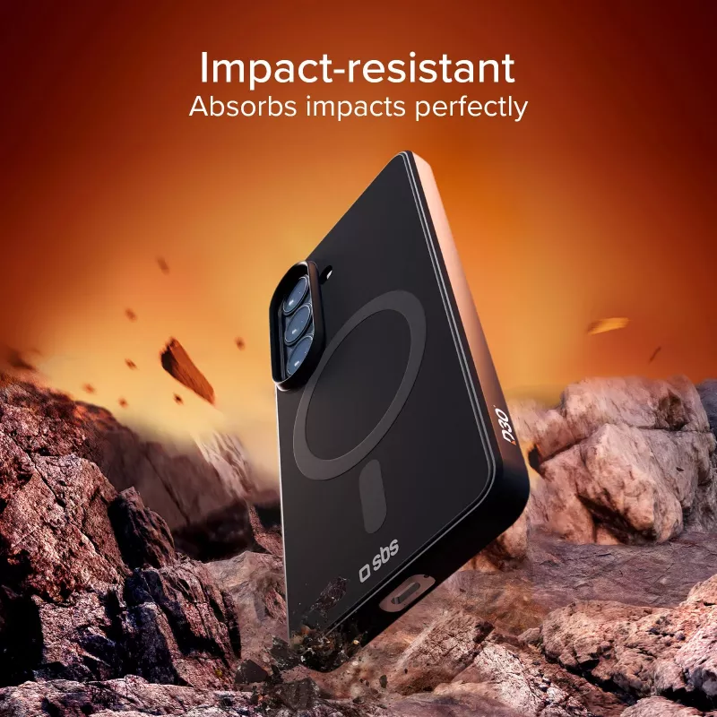SBS funda Full Active Case D3O para Samsung Galaxy S26 con MagSafe - Negro