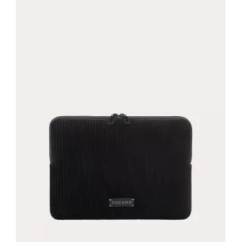 TUCANO Velluto 2 Funda para portátil MacBook Air 13 (M4/M3/M2/M1/2025-2018) / Pro 13 / portátil 12, Negro