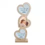 ZEP Frida marco de madera 3x12x11,5 cm con 3 corazones RE333
