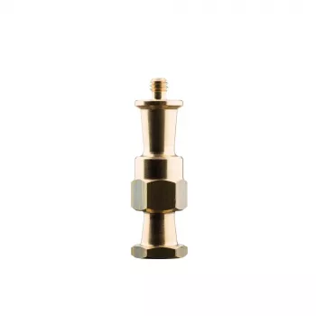 Espiga de doble extremo Manfrotto 1/4 inch-20 y 3/8 inch-16 para Super Clamp 035