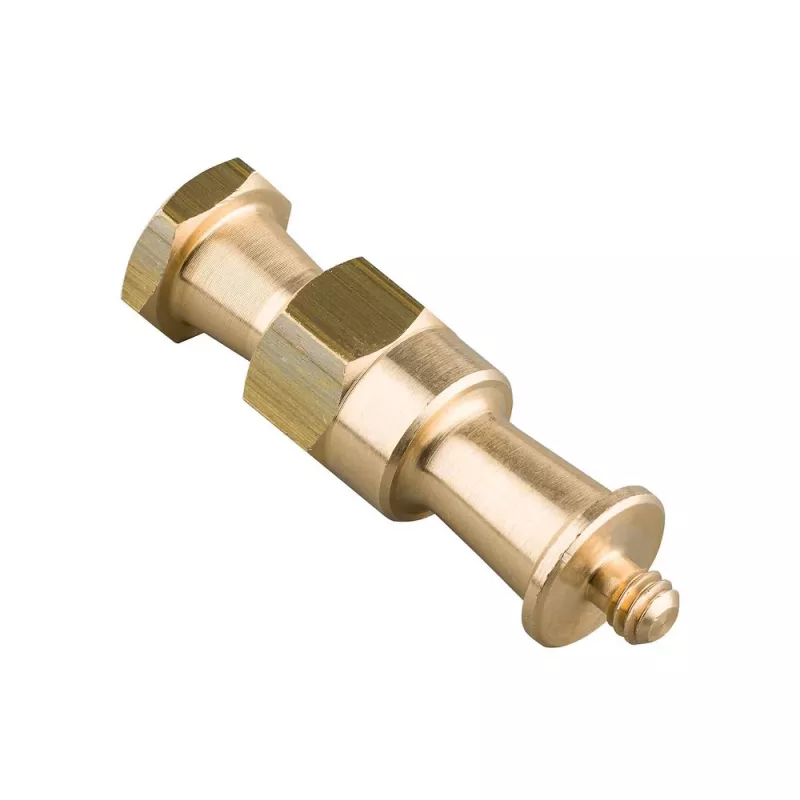 Espiga de doble extremo Manfrotto 1/4 inch-20 y 3/8 inch-16 para Super Clamp 035