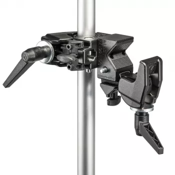 Manfrotto 038 Double Super Clamp - Negro
