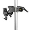 Manfrotto 038 Double Super Clamp - Negro