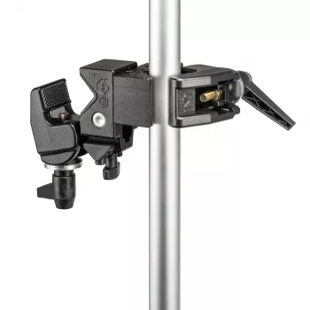 Manfrotto 038 Double Super Clamp - Negro