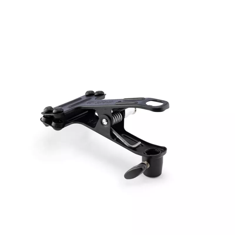Pinza de resorte Manfrotto - negra - apertura de mordaza 55 mm - rosca 1/4 inch-20 y 3/8 inch-16